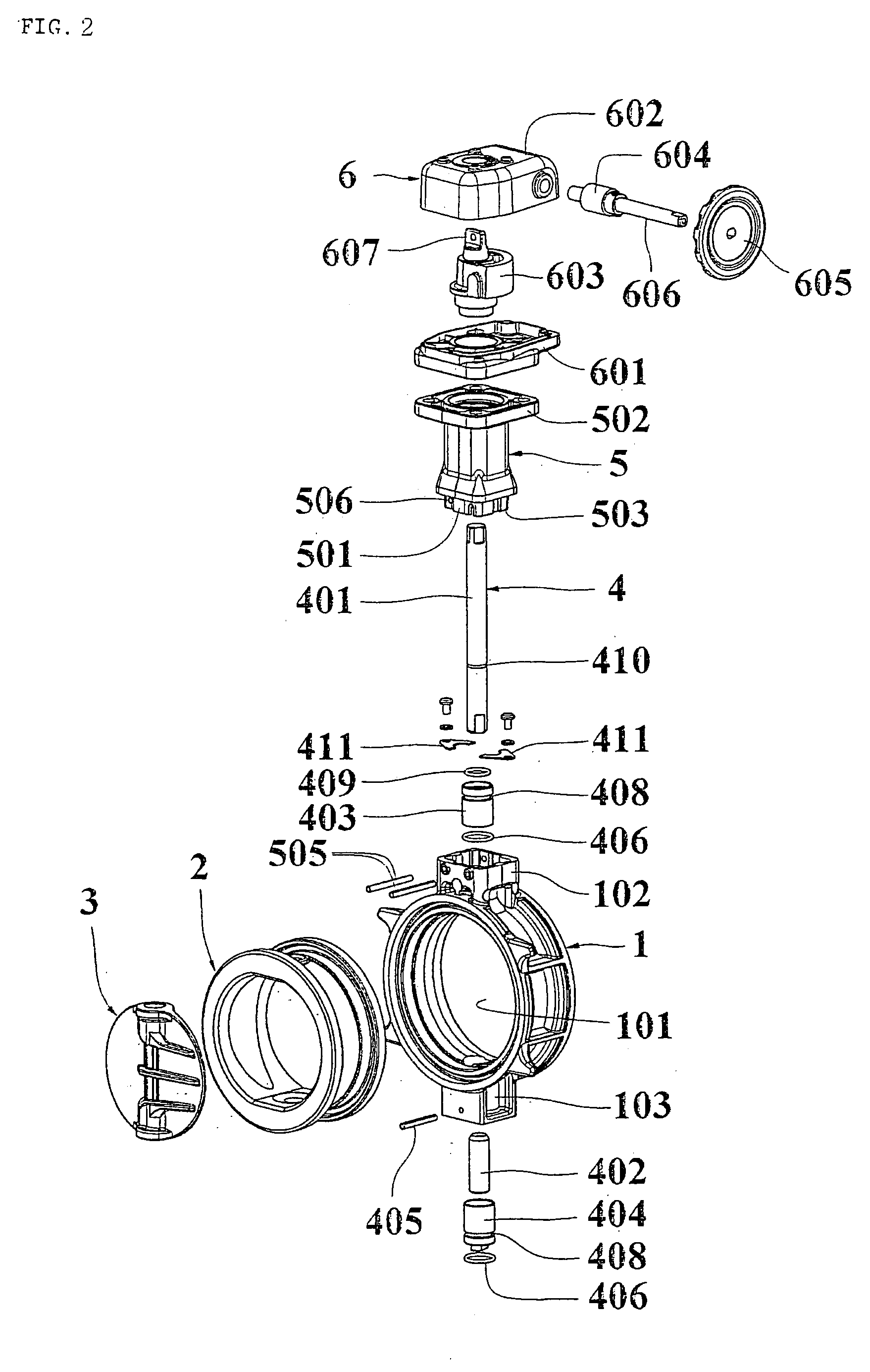 Butterfly valve