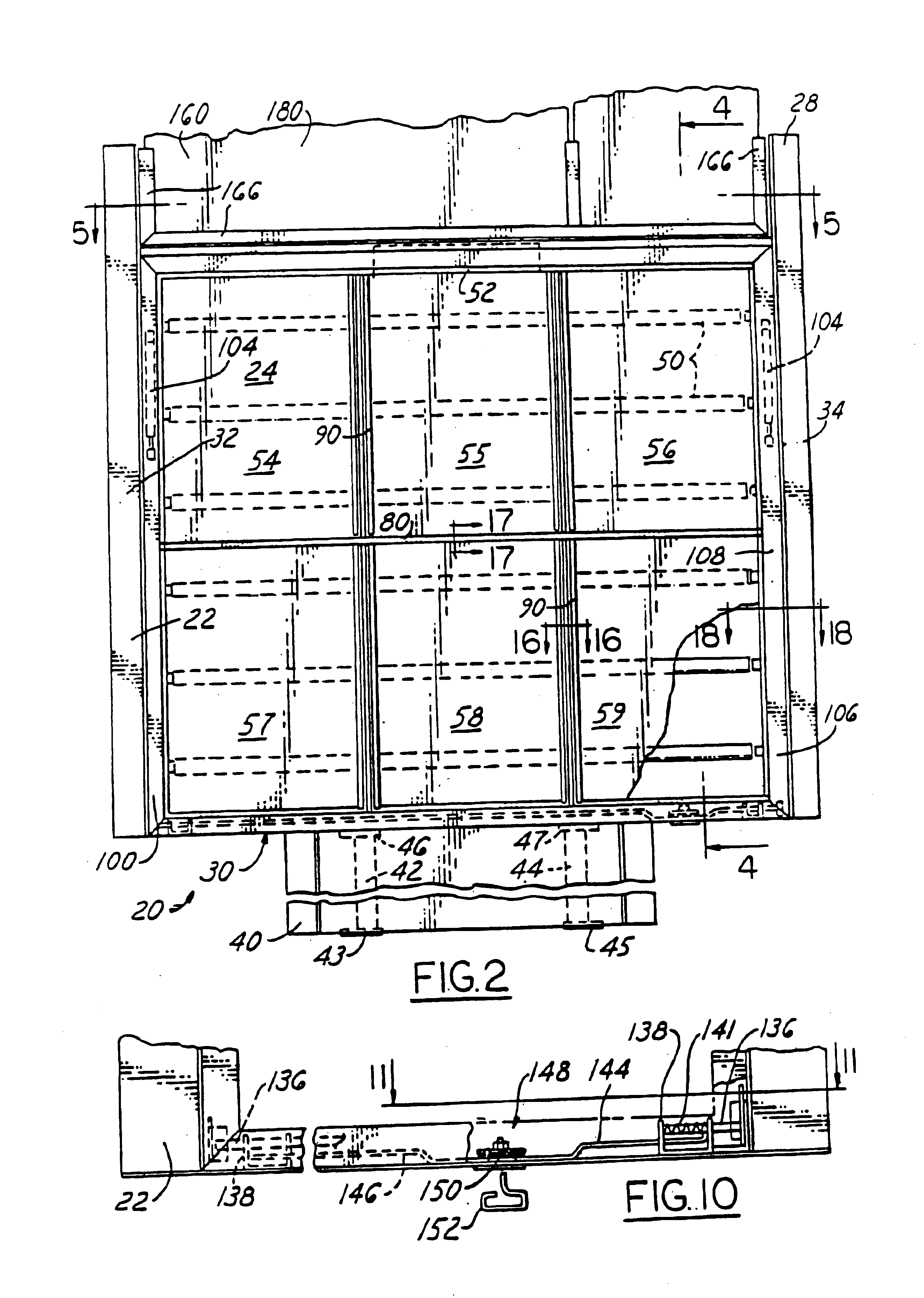 Menu display device