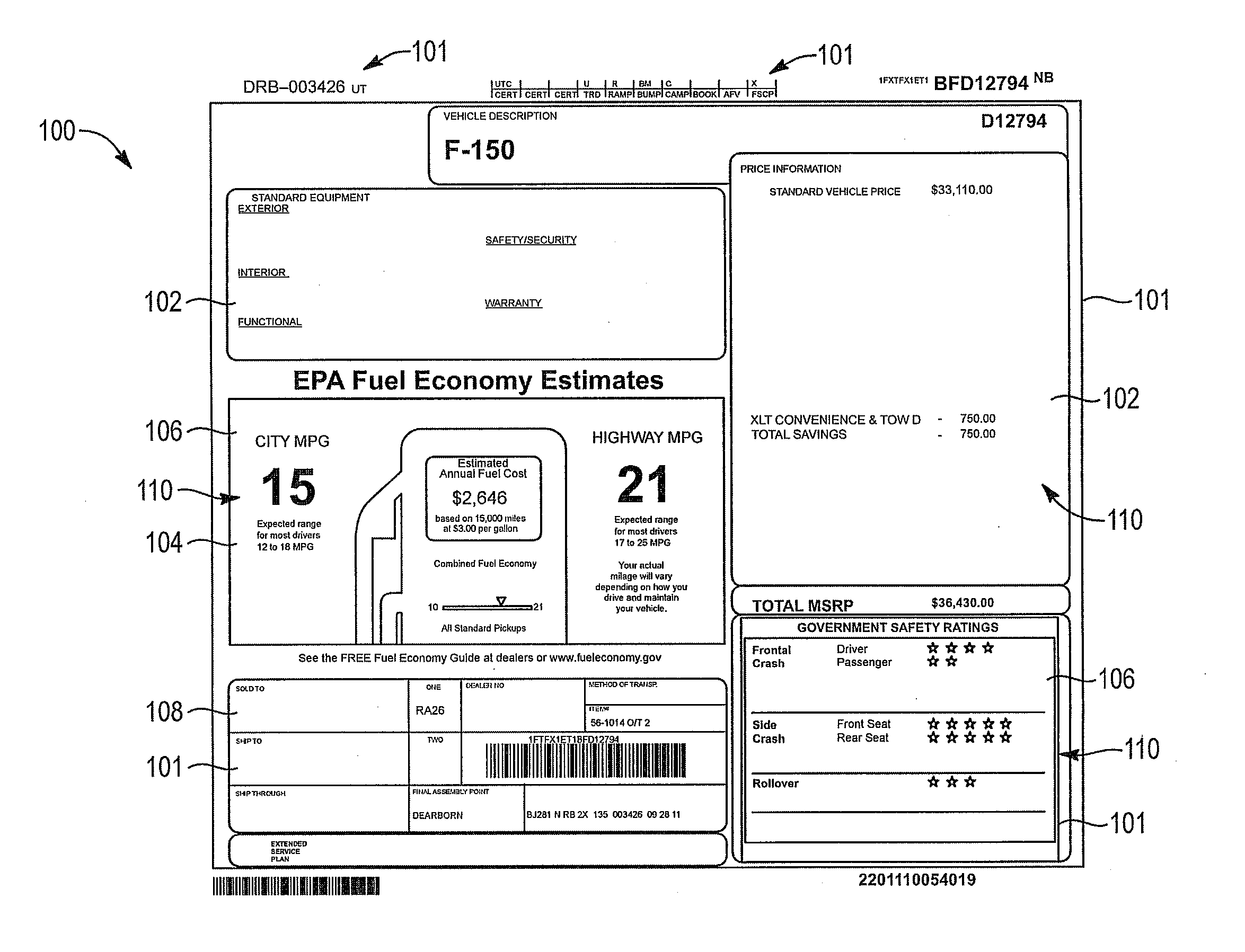 Regulatory label compliance apparatus and method