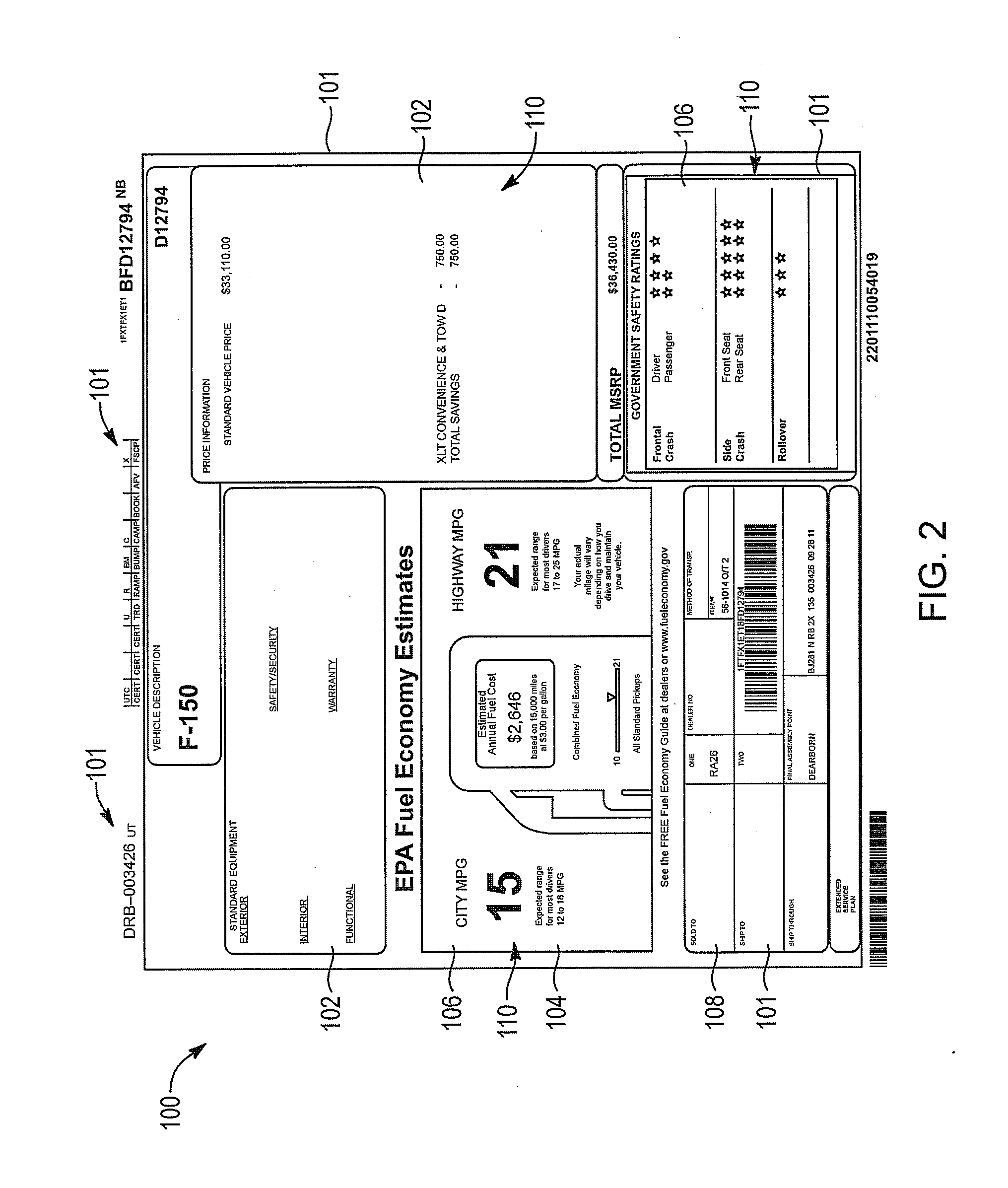 Regulatory label compliance apparatus and method