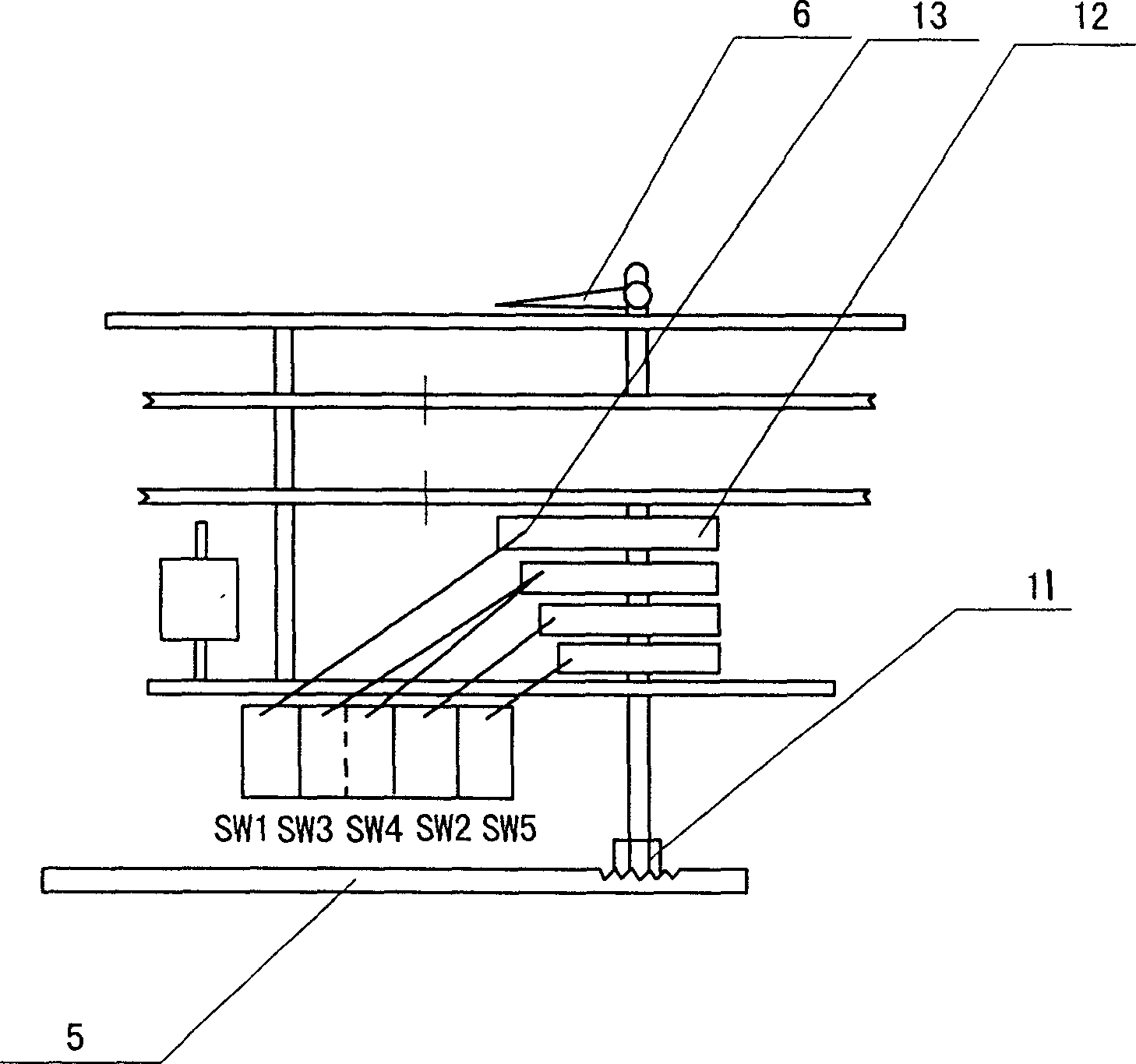 Automatic control system for torque of concentration machine