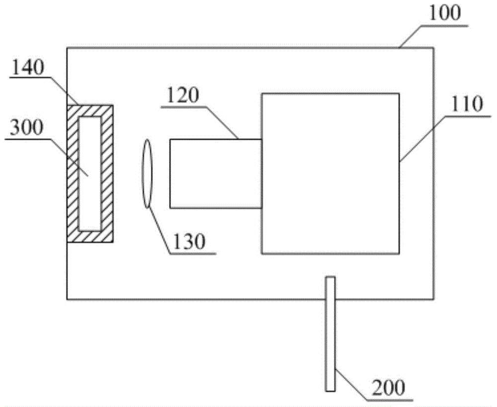 Intelligent mobile phone type rapid detection device matched with immunochromatographic test strip