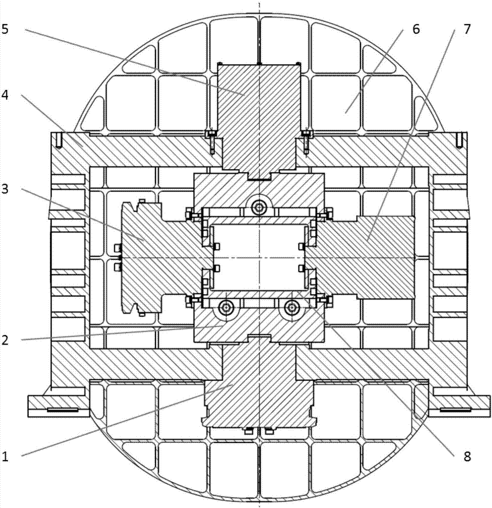 Two-dimensional directing mechanism for optical remote sensing instrument