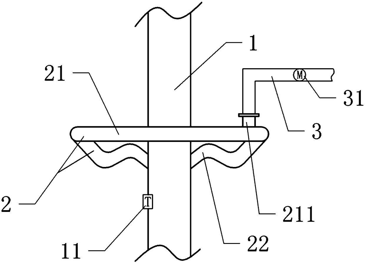 Acetylene preheating and humidifying method