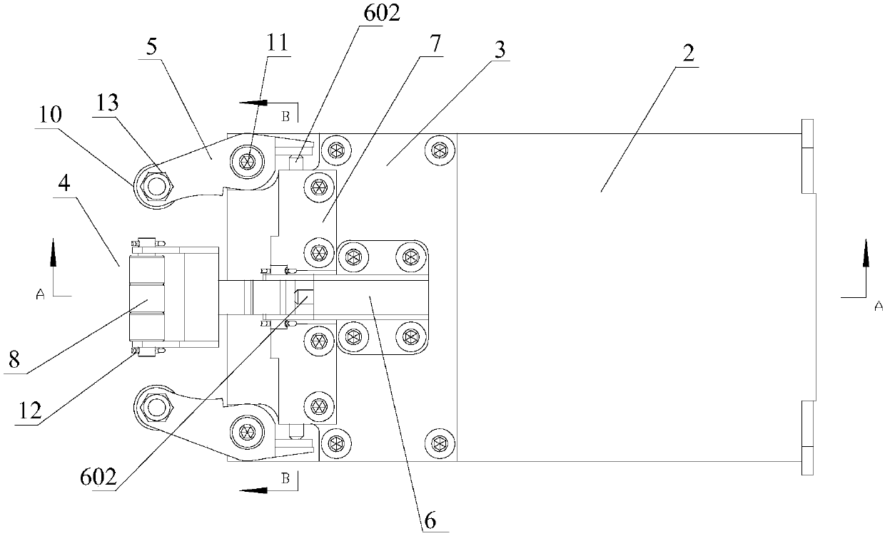 A continuous cap feeding device