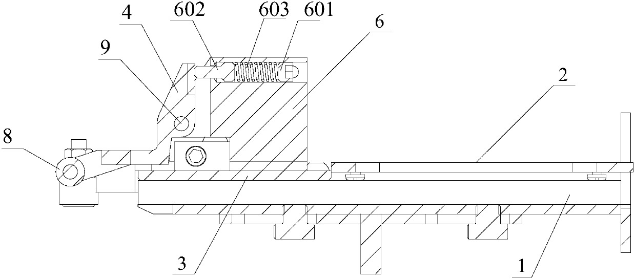 A continuous cap feeding device