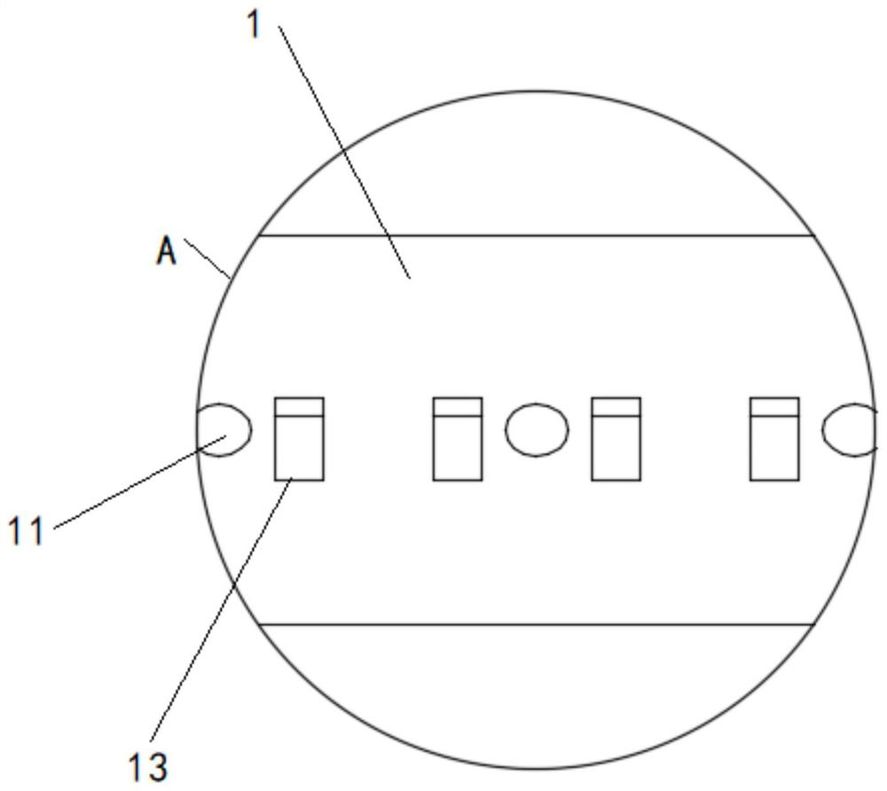 Garden construction nursery stock supporting device with irrigation function