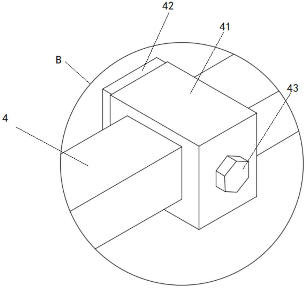 Garden construction nursery stock supporting device with irrigation function