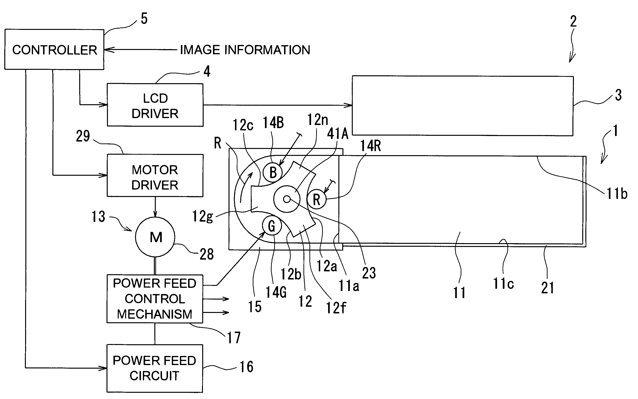 Backlight device and liquid crystal display