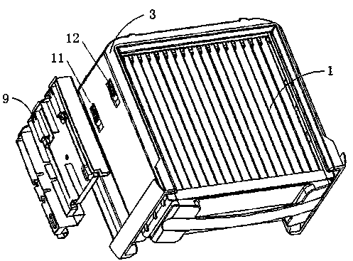 An ionic wind air purifier