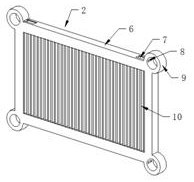 Connecting structure of radiator support and front longitudinal beam of automobile