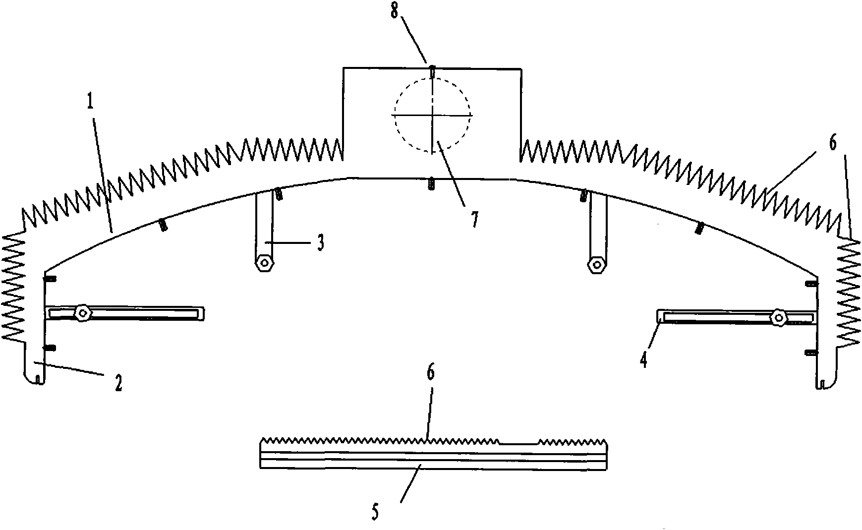 LED street lamp with adjustable light path and angle