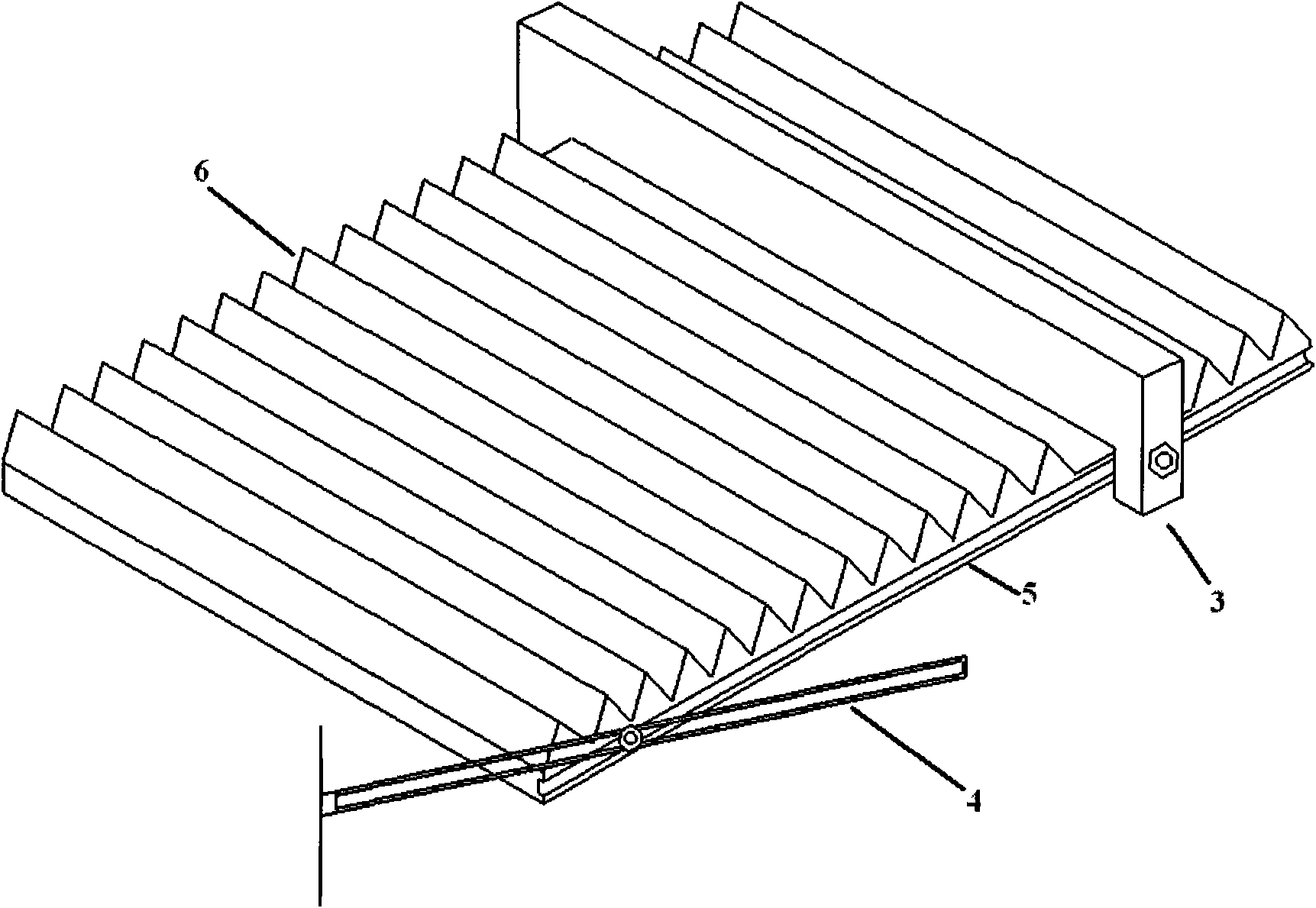 LED street lamp with adjustable light path and angle