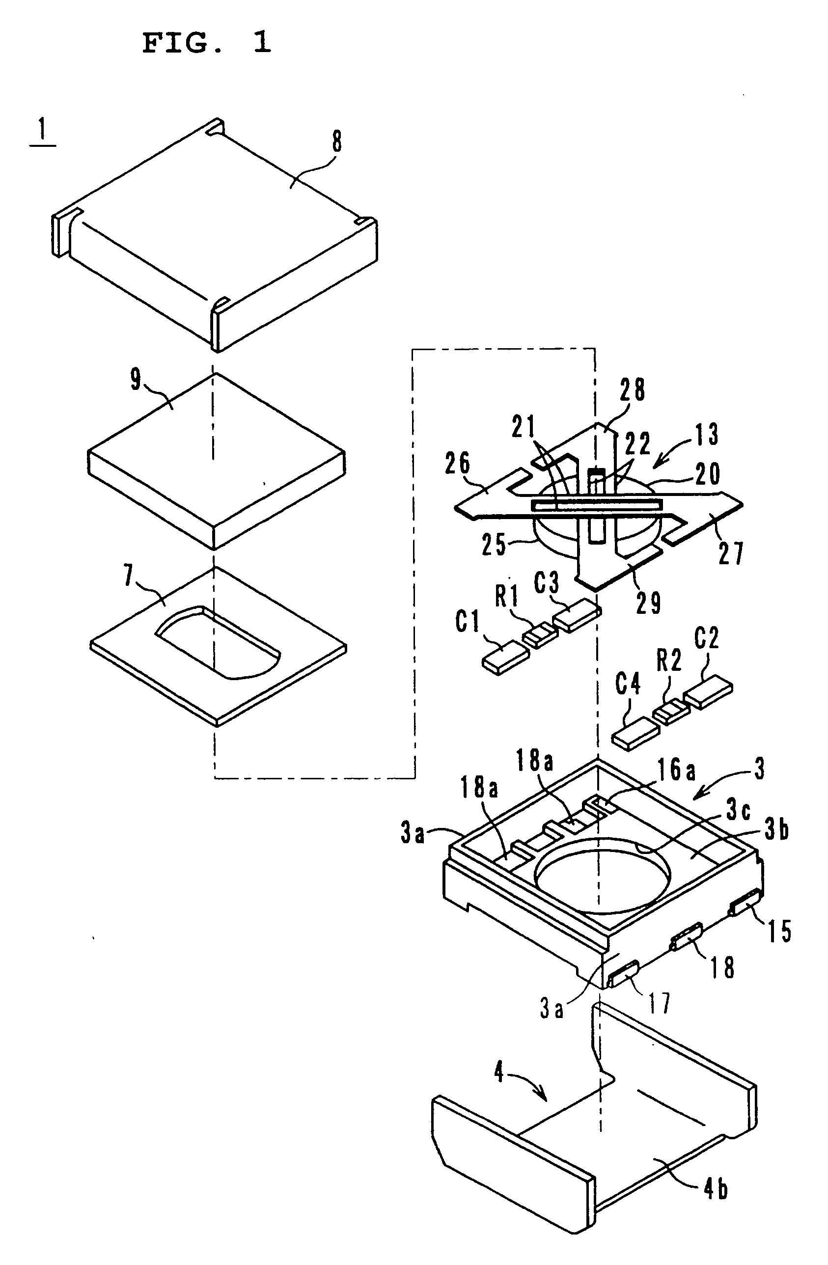 Two-port non-reciprocal circuit device, composite electronic component, and communication apparatus