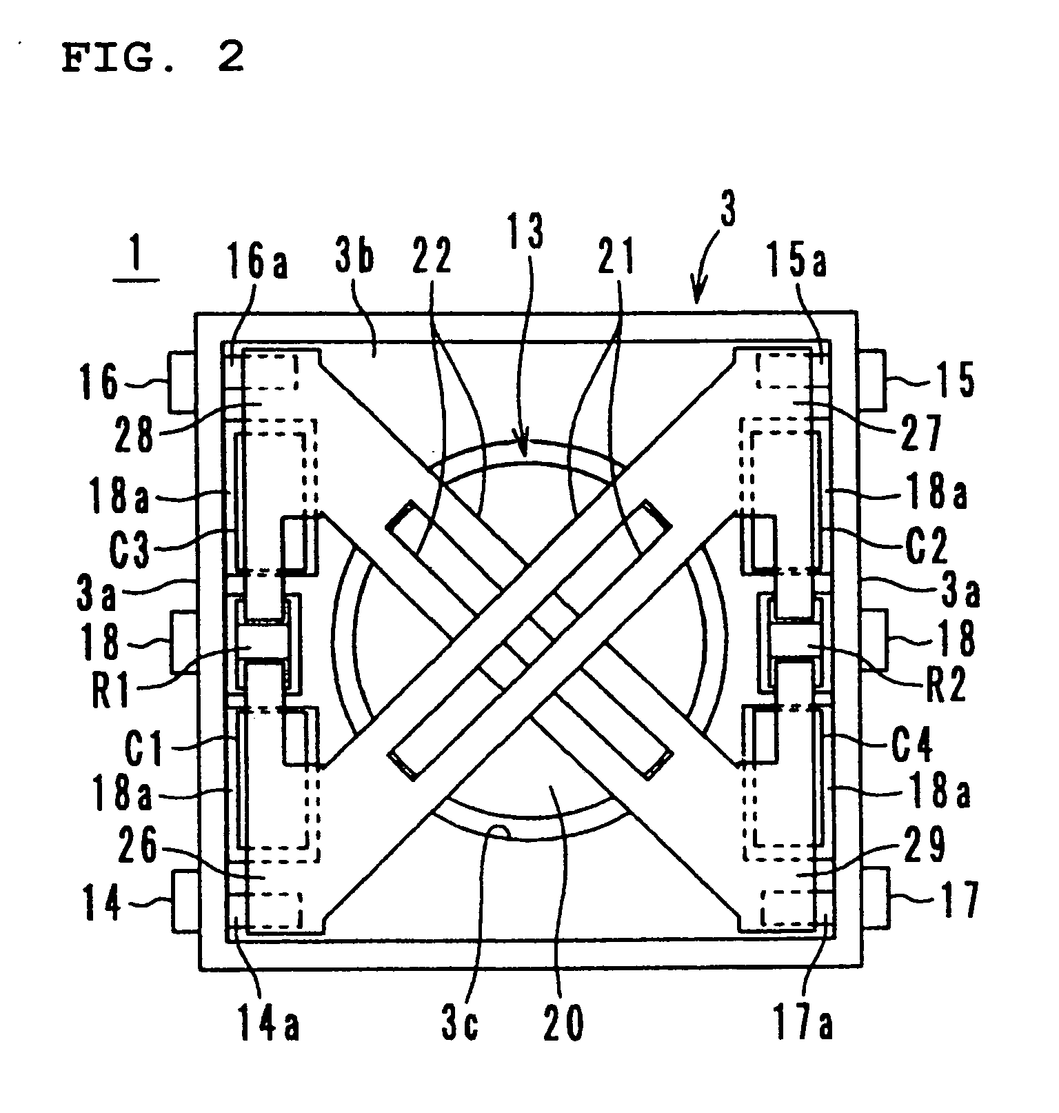 Two-port non-reciprocal circuit device, composite electronic component, and communication apparatus