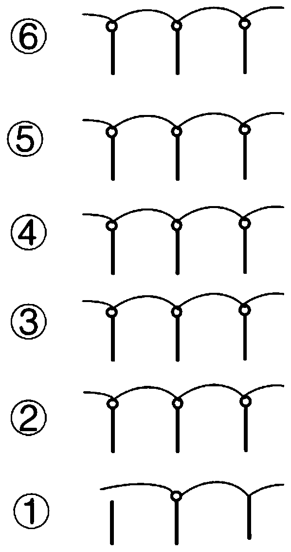 Antibacterial moisture-absorbing heating composite fabric and preparation method thereof