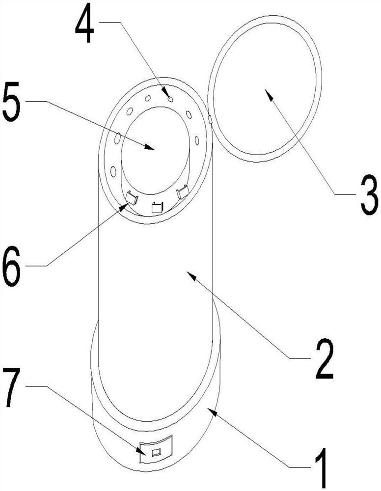 Multipurpose umbrella stand convenient for umbrella taking and having dewatering function