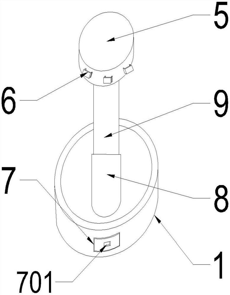 Multipurpose umbrella stand convenient for umbrella taking and having dewatering function