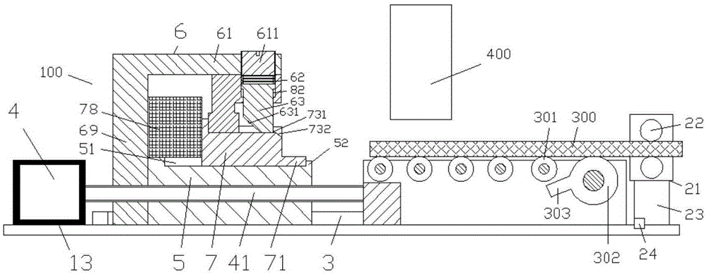 Worktable device used for processing board, capable of decreasing noise and provided with rolling device and application method thereof