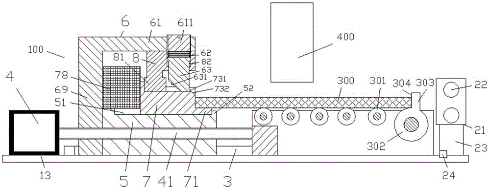 Worktable device used for processing board, capable of decreasing noise and provided with rolling device and application method thereof