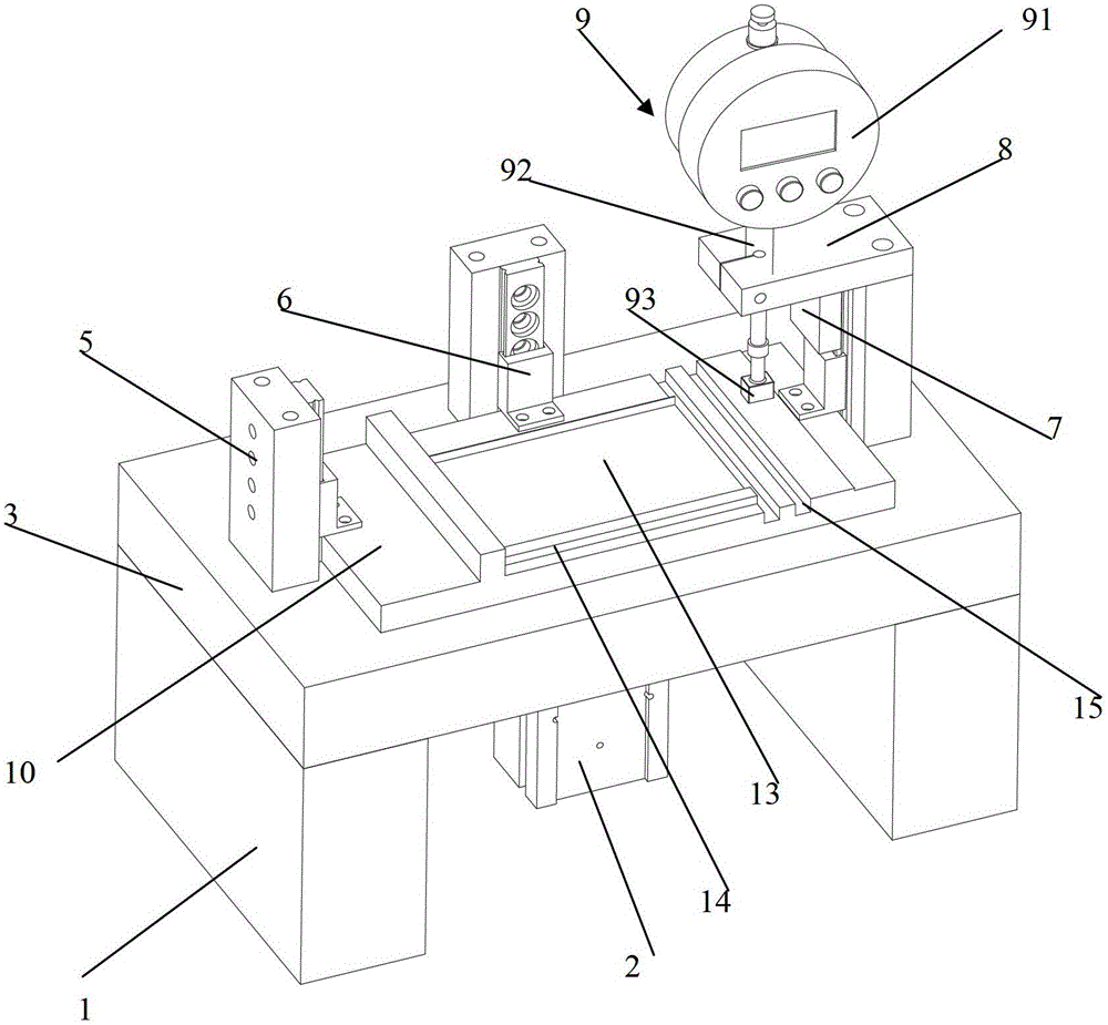 Method for Measuring Tab Flatness Using a Flatness Measuring Device