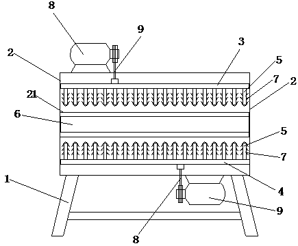 Needle machine for gigging non-woven fabric