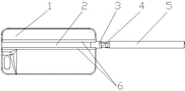 Self-timer lever