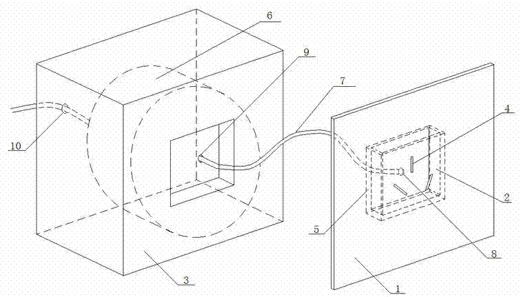 Extension type socket panel