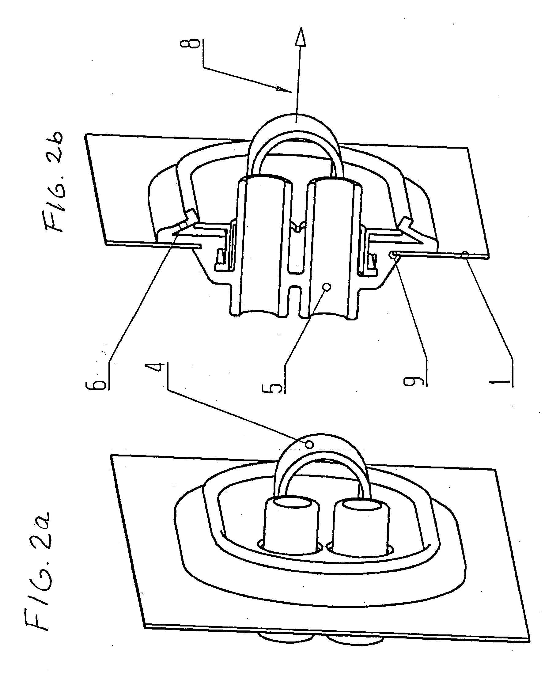 Gasket for a cable control line in an engine compartment