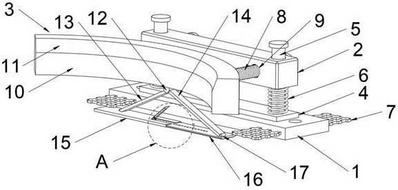 Wind power plant tower mounting and positioning device