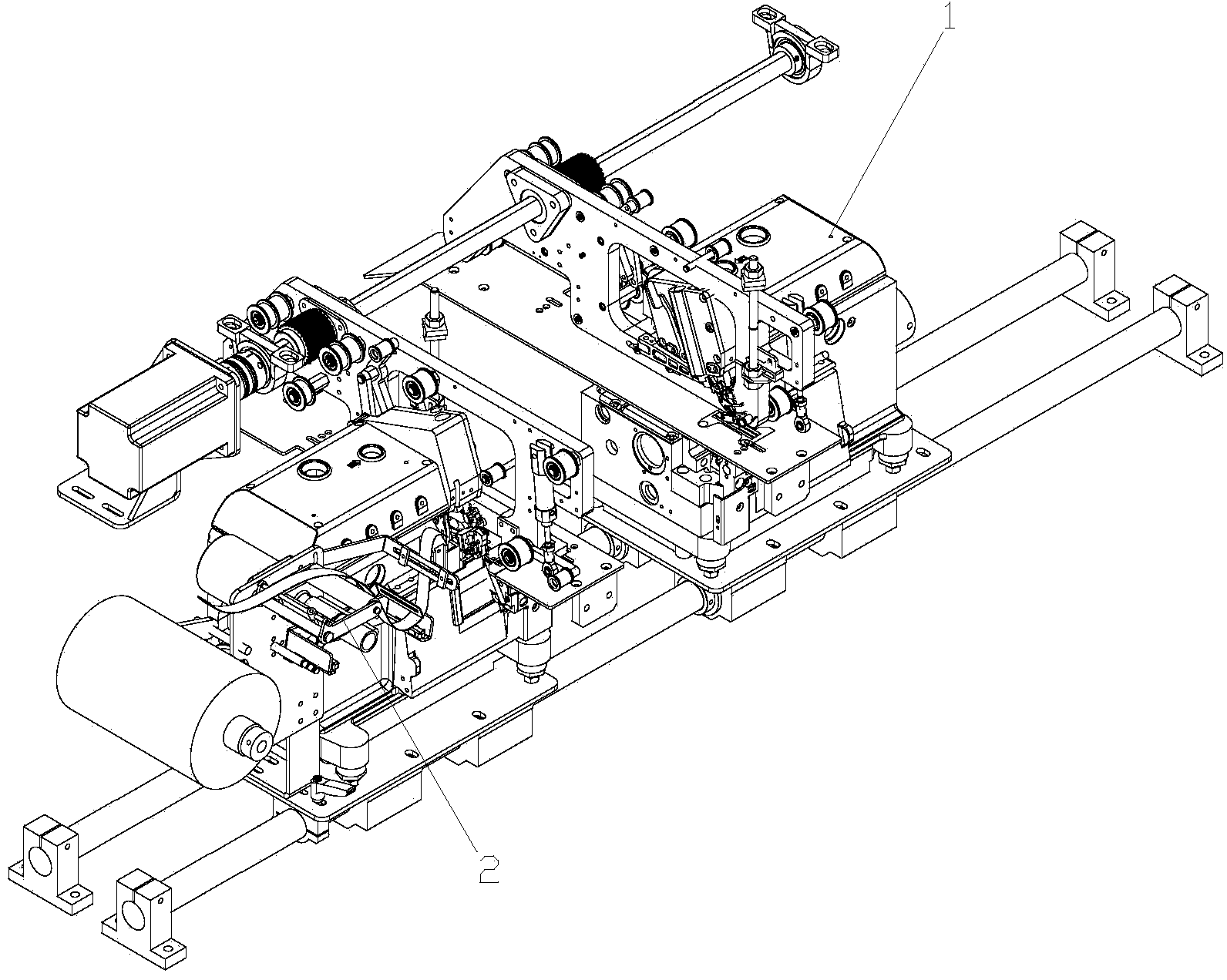 Edge covering device