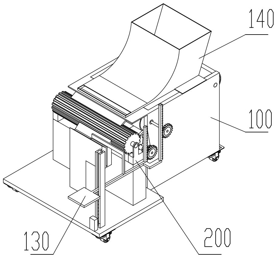 Welding device for engineering machine parts