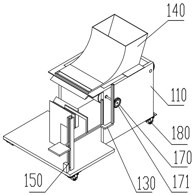 Welding device for engineering machine parts