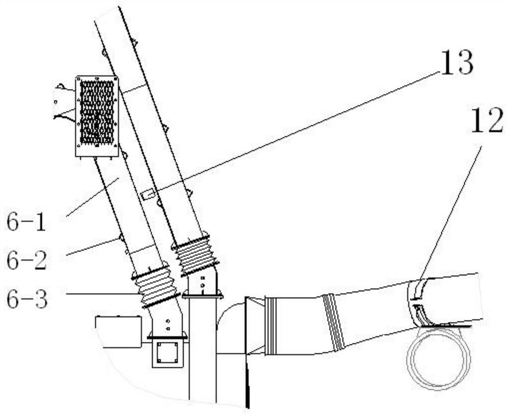 A mining dump truck and its adjustable air volume ventilation cooling system and method