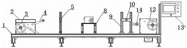 Space Tether System Deployment Control Mechanism Ground Test Device