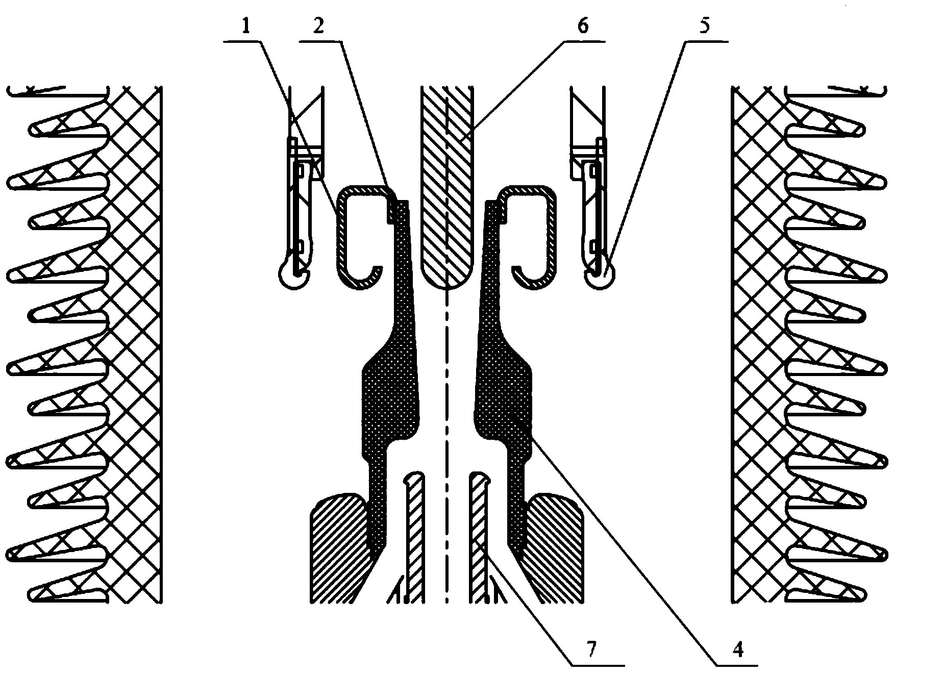 Shielding case for breaker and breaker with shielding case