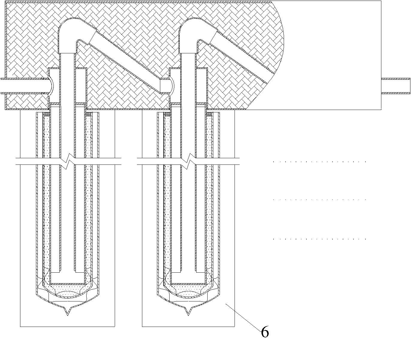 Solar heat storing and collecting device