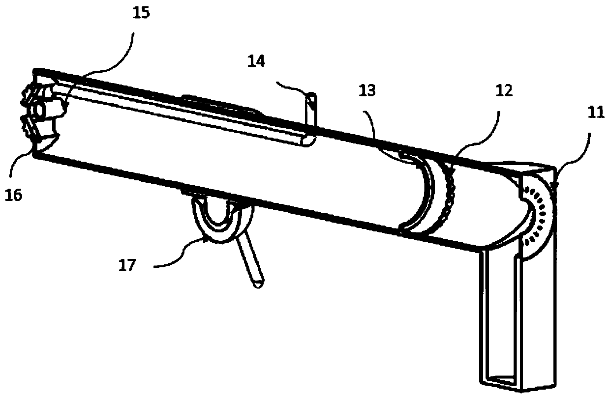 Photo-cured hydrogel conveying device for minimally invasive surgery and in-situ printing method