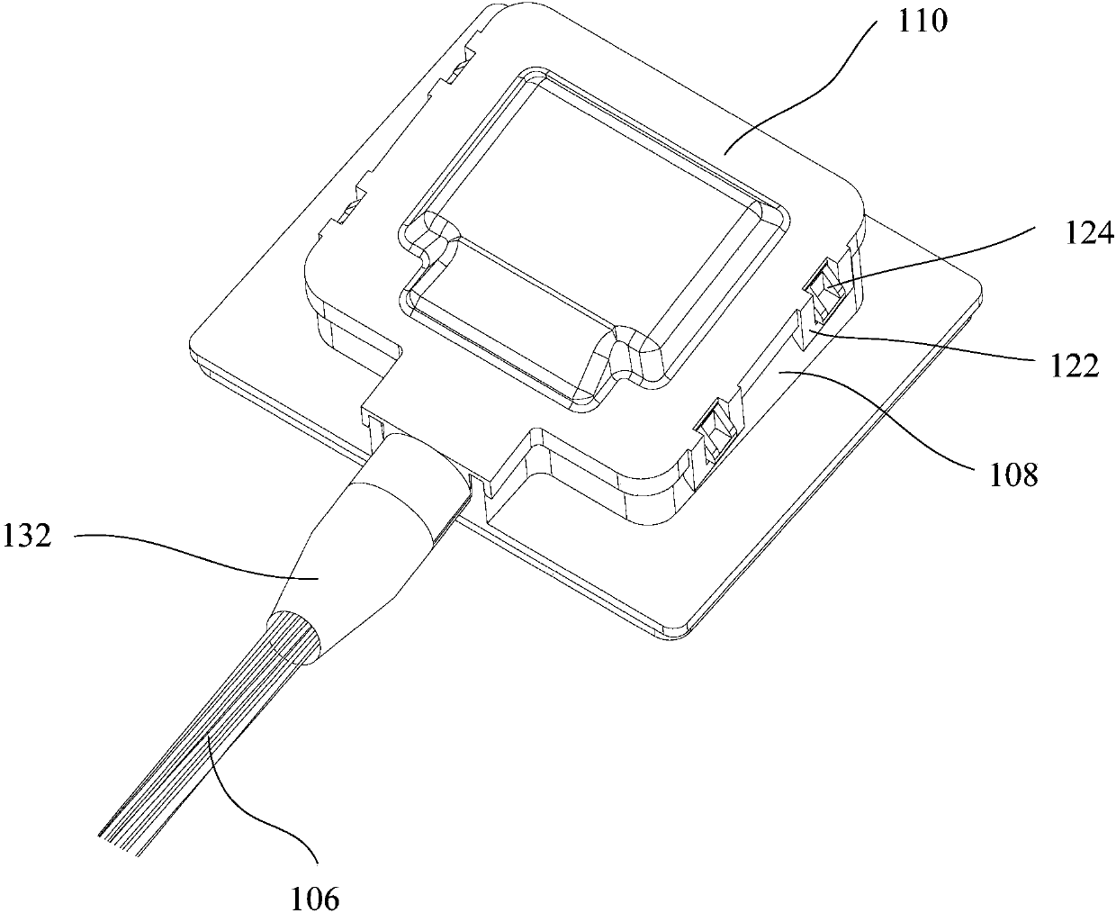 Wiring terminal installation structure and refrigeration equipment