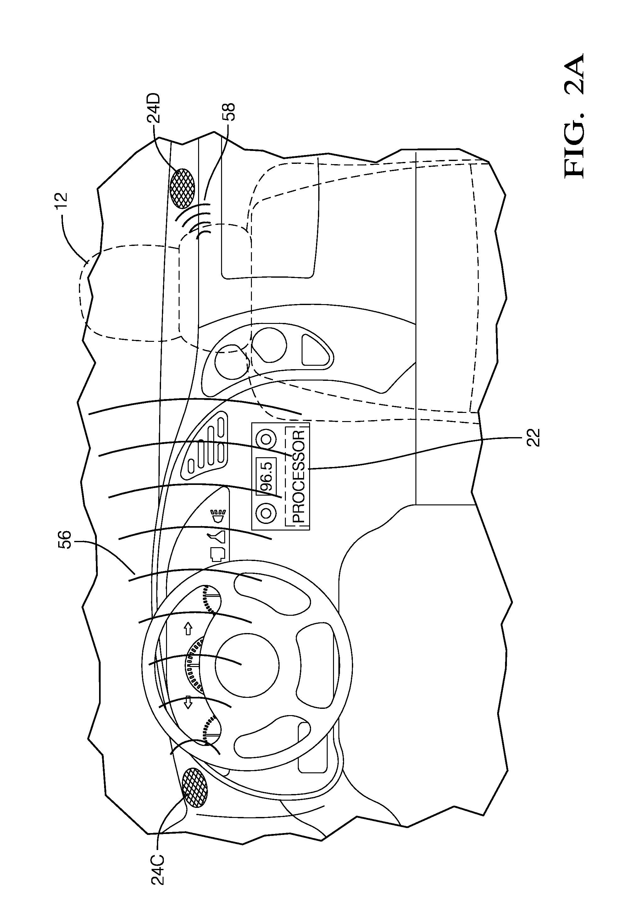 System and method to detect an unattended occupant in a vehicle and take safety countermeasures