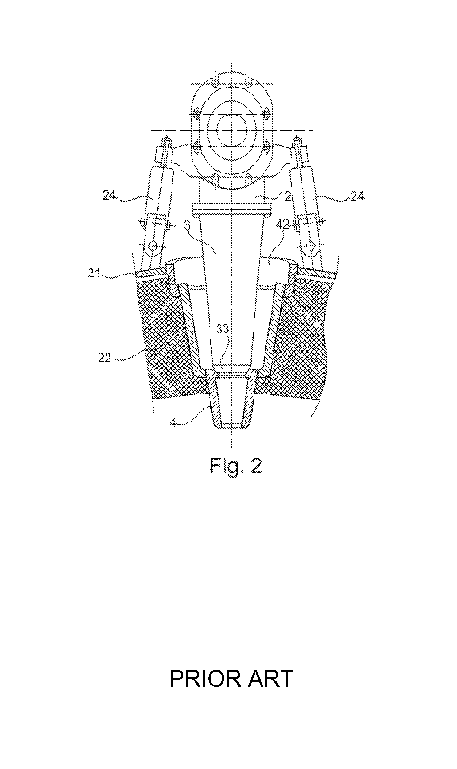 System of leaktight connection between a tuyere and a hot blast inlet nozzle for a shaft furnace, and steel-making blast furnace comprising such a system