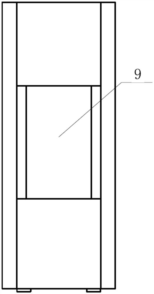 Integrated working partition chamber of powder forming machine