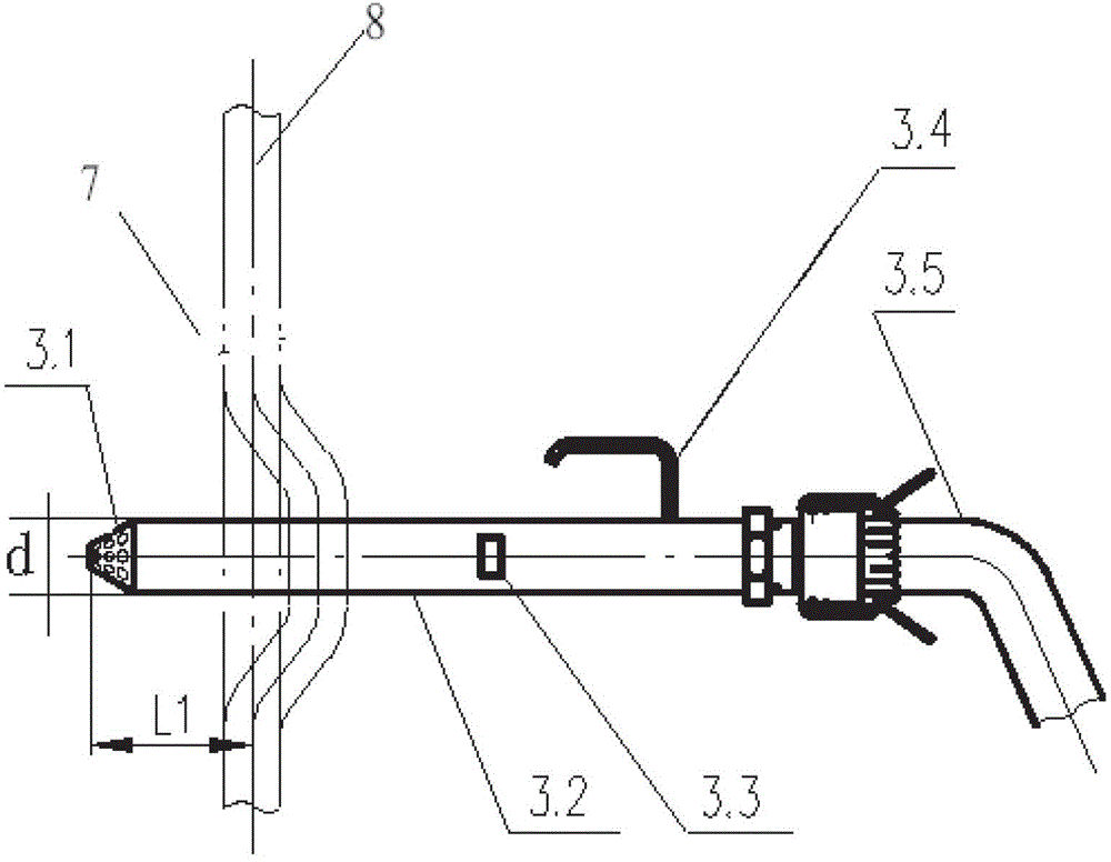 High-concentration odor combustion device with jacket cooling air