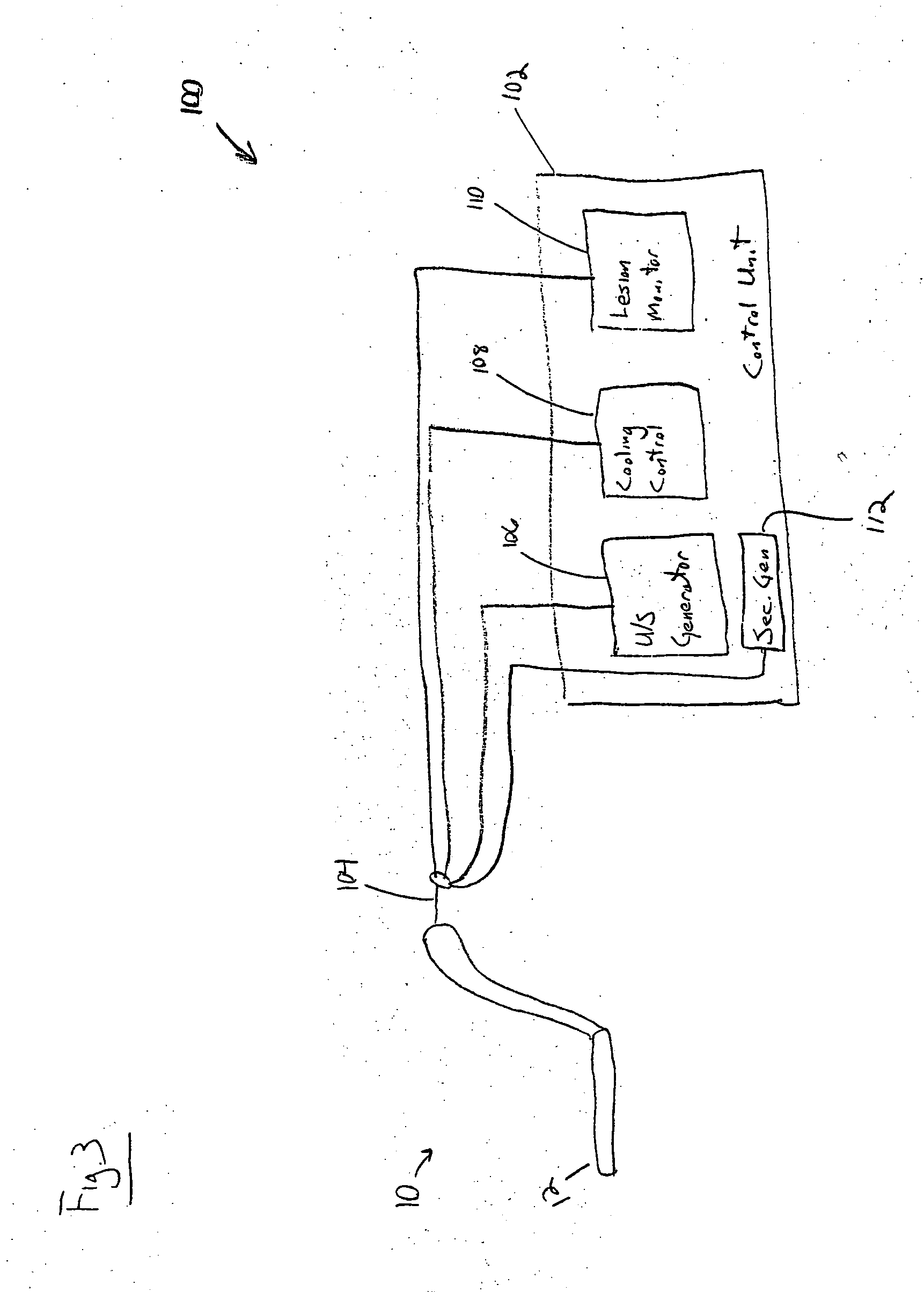 Applicator for creating linear lesions for the treatment of atrial fibrillation