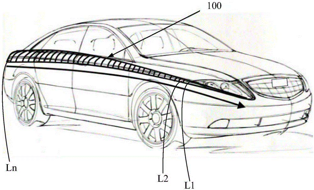 Atmosphere lamp and adjusting method thereof