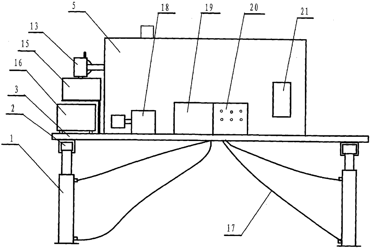 Thermal washing and paraffin removal device for oil well