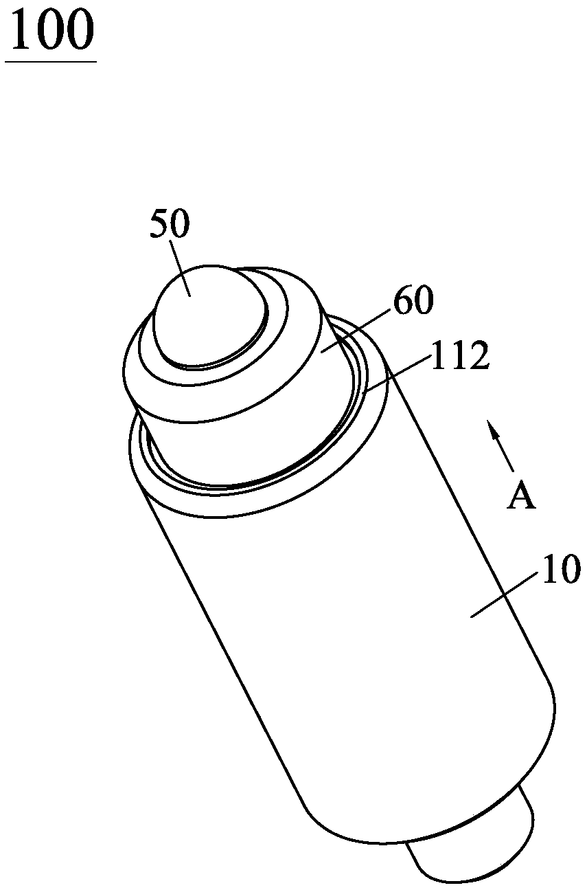 Pin connectors for high frequency signal transmission