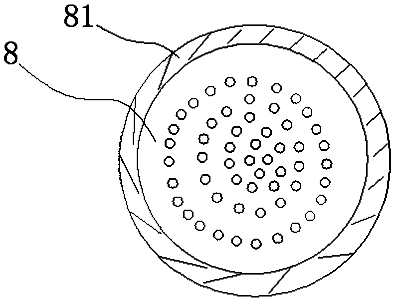 Water tank spray type range hood