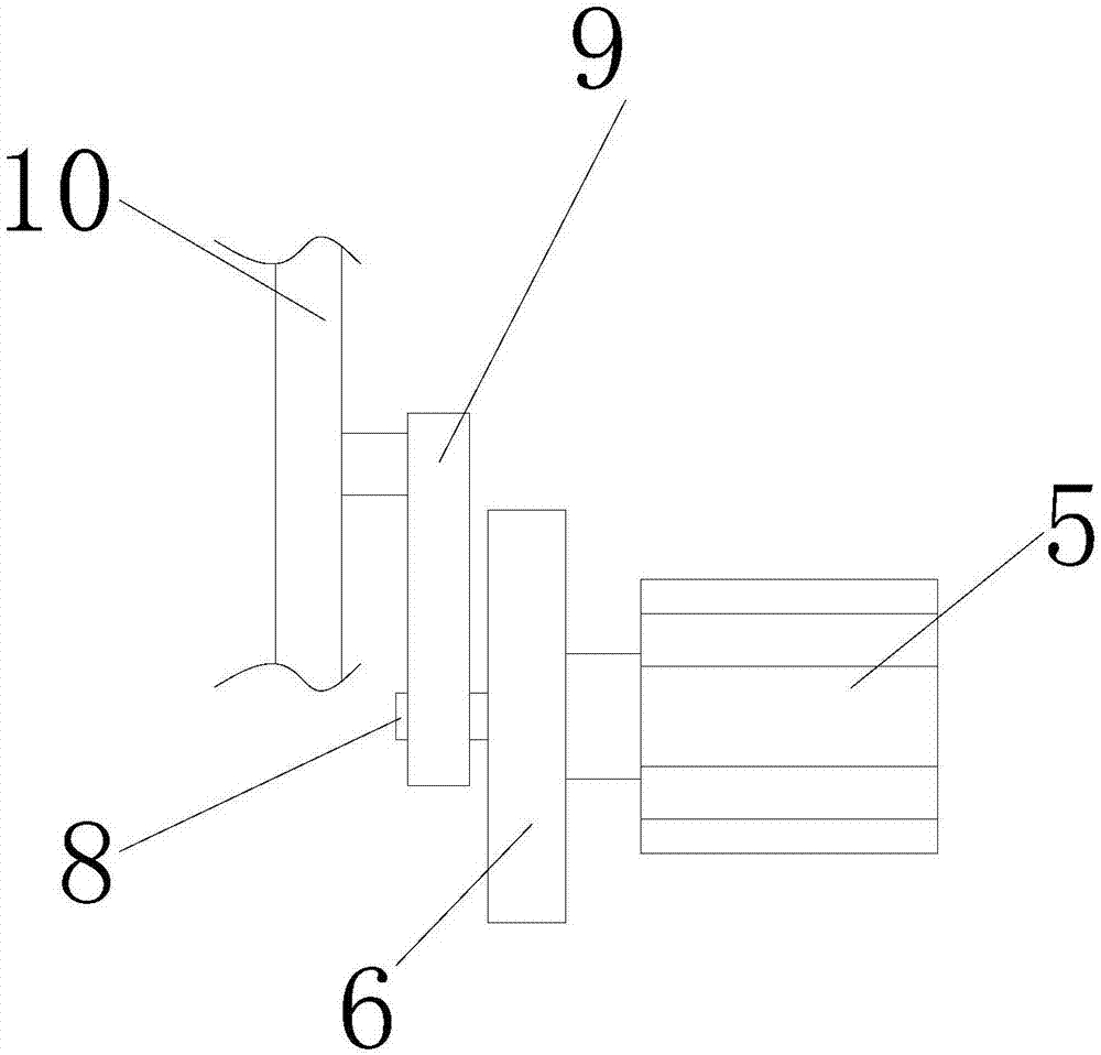 Building material cutting device with convenient clamping function