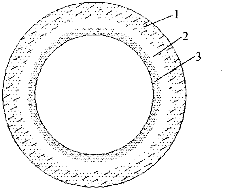 Self-generated mixed particle-reinforced aluminum alloy cylinder sleeve and preparation method thereof